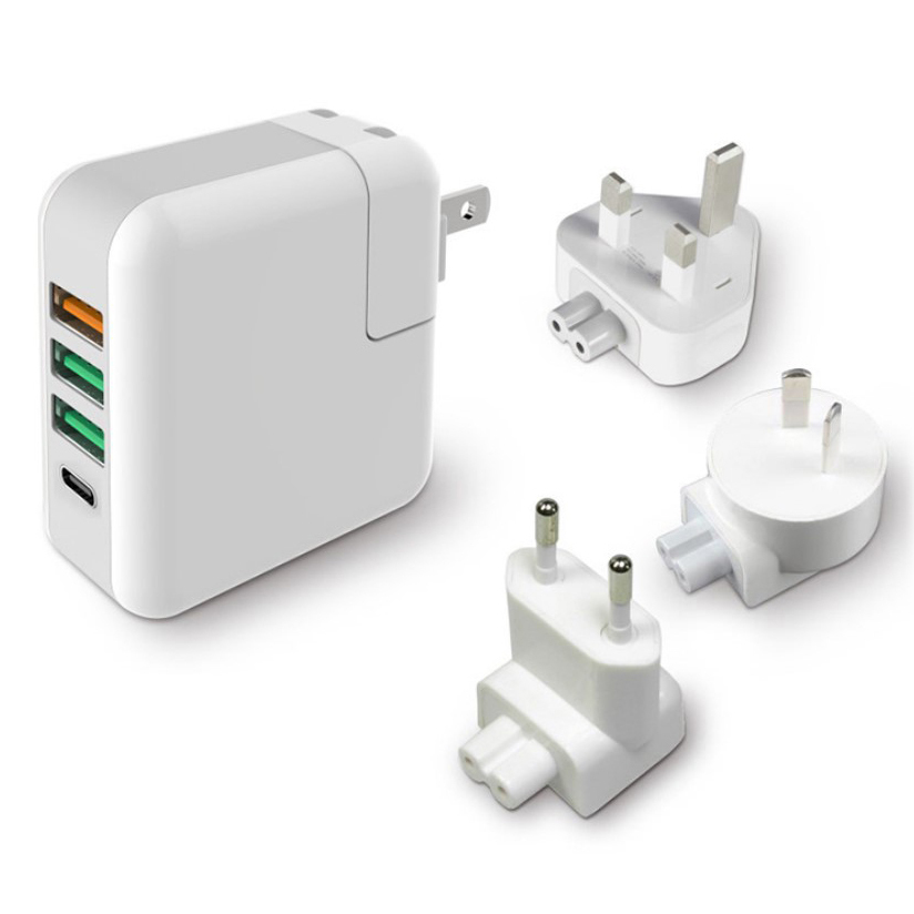 usb flat travel adapter